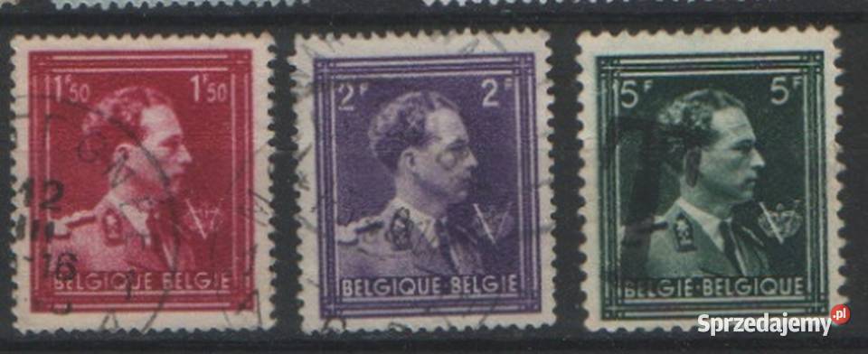 Zn Belgia Mi 638 8 41 kas 1948