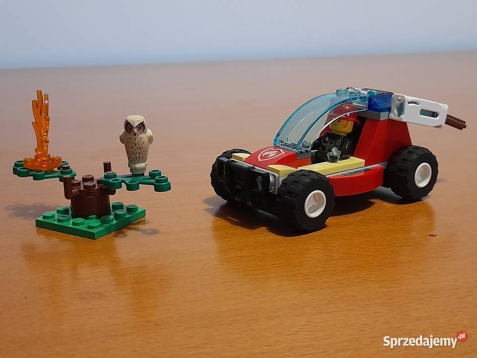 Lego pożar w lesie 60247 mały samochód strażacki Tulce
