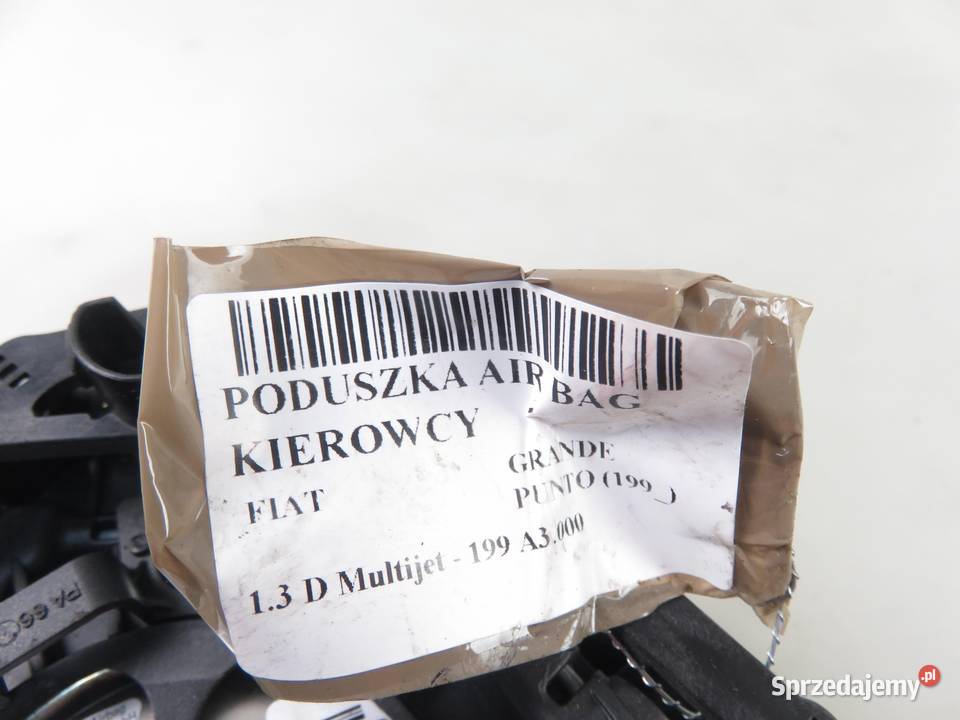 PODUSZKA KIEROWCY FIAT GRANDE PUNTO 07354104460 małopolskie