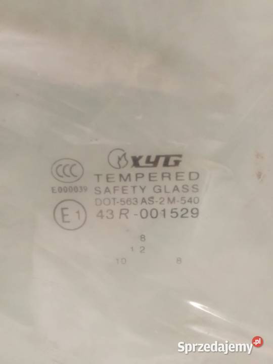 Szyba Drzwi Lewa Przednia Citroen C4 04 Bralin