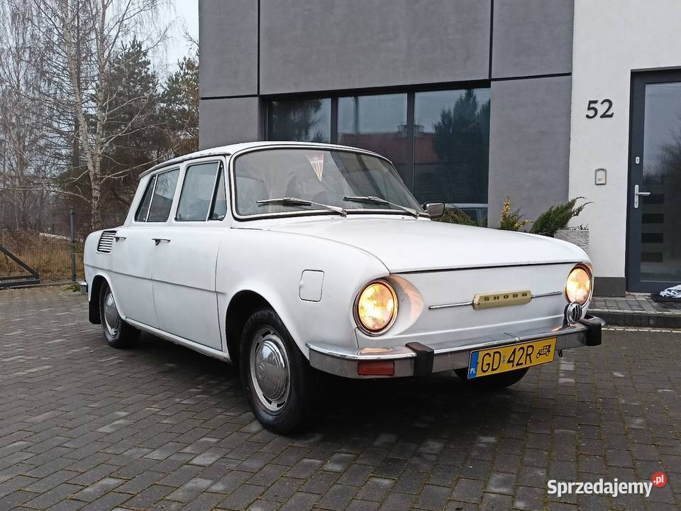 Skoda S100 100 105 120 PRL zabytek żółte tablice nieuszkodzony Gdańsk sprzedam