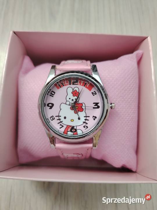 Zegarek Dziecięcy Dziewczynki Hello Kitty Różowy Dziecięce Żyrardów sprzedam