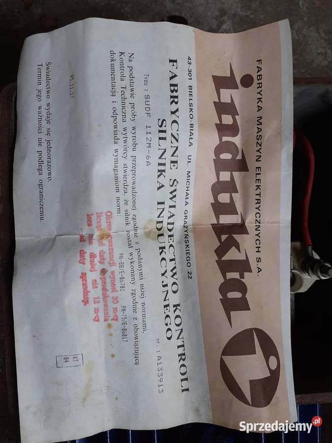 Silnik elektr Pszczyna