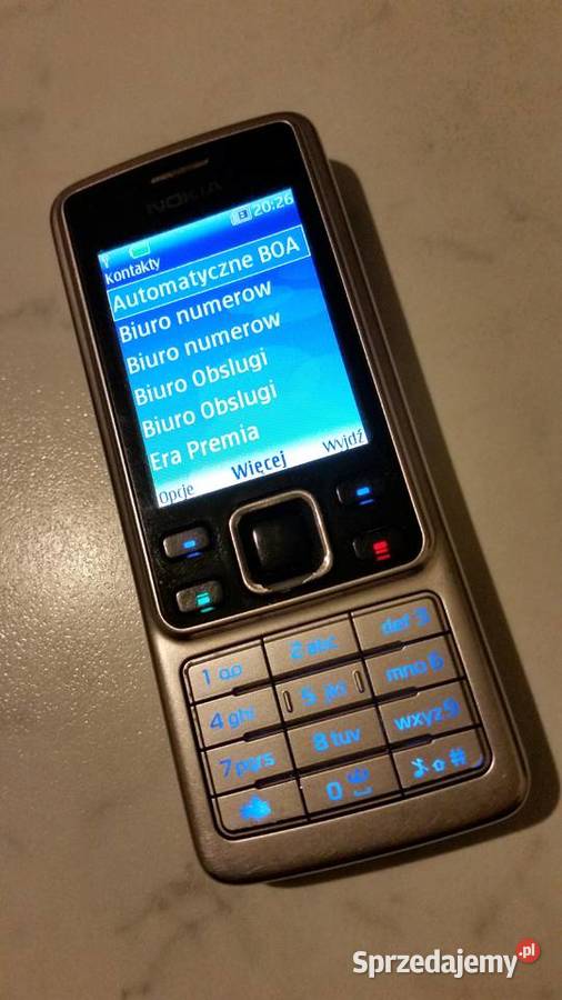 Telefon komorkowy NOKIA 6300 TypeRM217 lubelskie Puławy