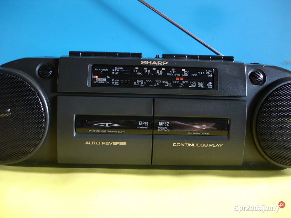 Radiomagnetofon SHARP WQ290H Kolekcje lubuskie sprzedam