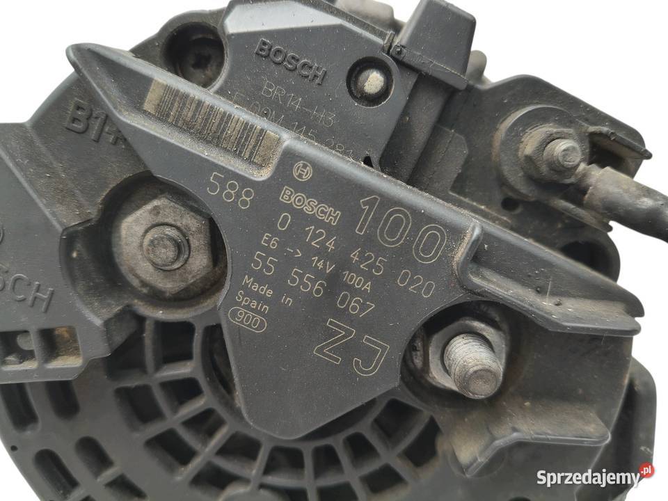ALTERNATOR Opel Astra H G Meriva A Zafira B 16 lubelskie Chełm sprzedam
