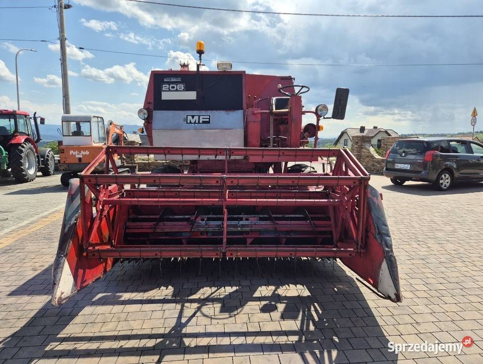 Kombajn zbożowy massey ferguson206 Chełmiec