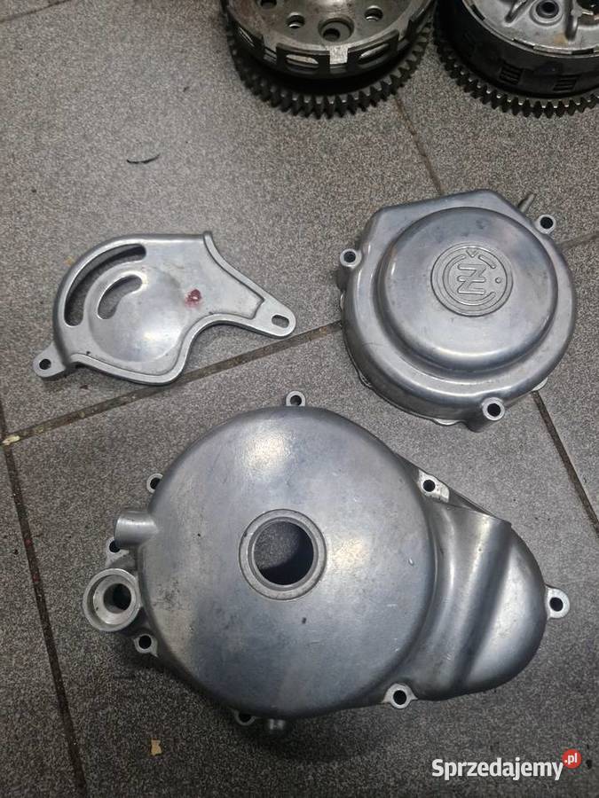 Dekiel pokrywa NOWA Cz 125 511 cross 516 metalex Części i akcesoria motocyklowe