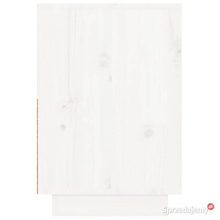 Szafki nocne 2 białe 60x34x51 lite drewno Warszawa