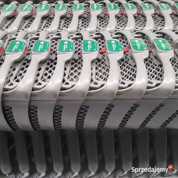 Wózek sklepowy plastikowy zakupowy 100 litrów