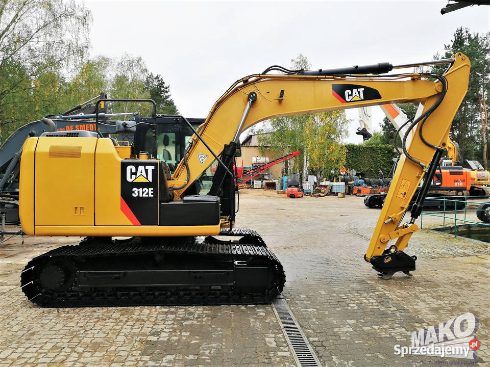 Koparka gąsienicowa CATERPILLAR 312E Dodatkowy osprzęt Ostrowiec Świętokrzyski sprzedam