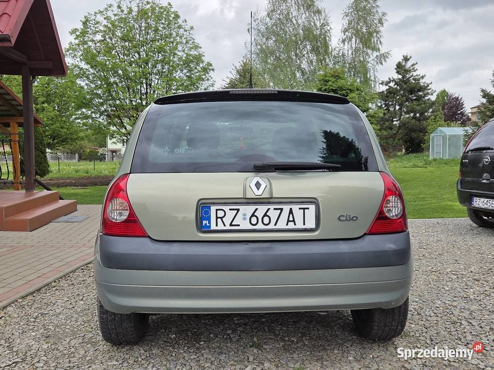 Renault Clio 2 2003 kupiony w Polsce Rzeszów