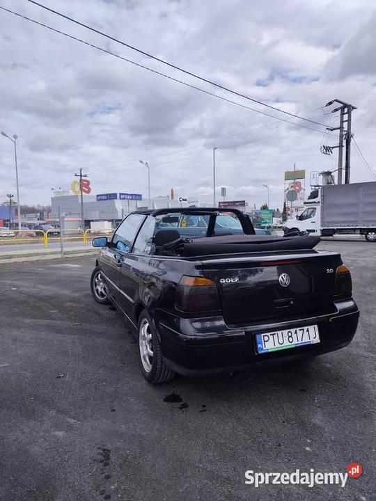 Sprzedam GOLF CABRIO 20 KAPITALNYM REMONCIE Turek