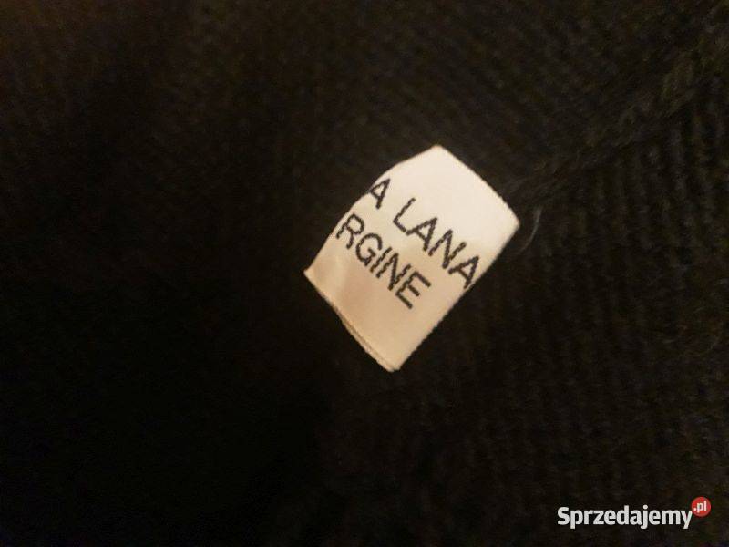 Ręcznie robiona sukienka dzianina wełna Warszawa