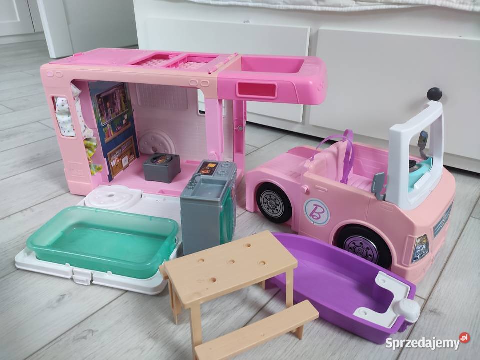 Barbie Kamper 3w1 GHL93 lalki Barbie Myszków sprzedam