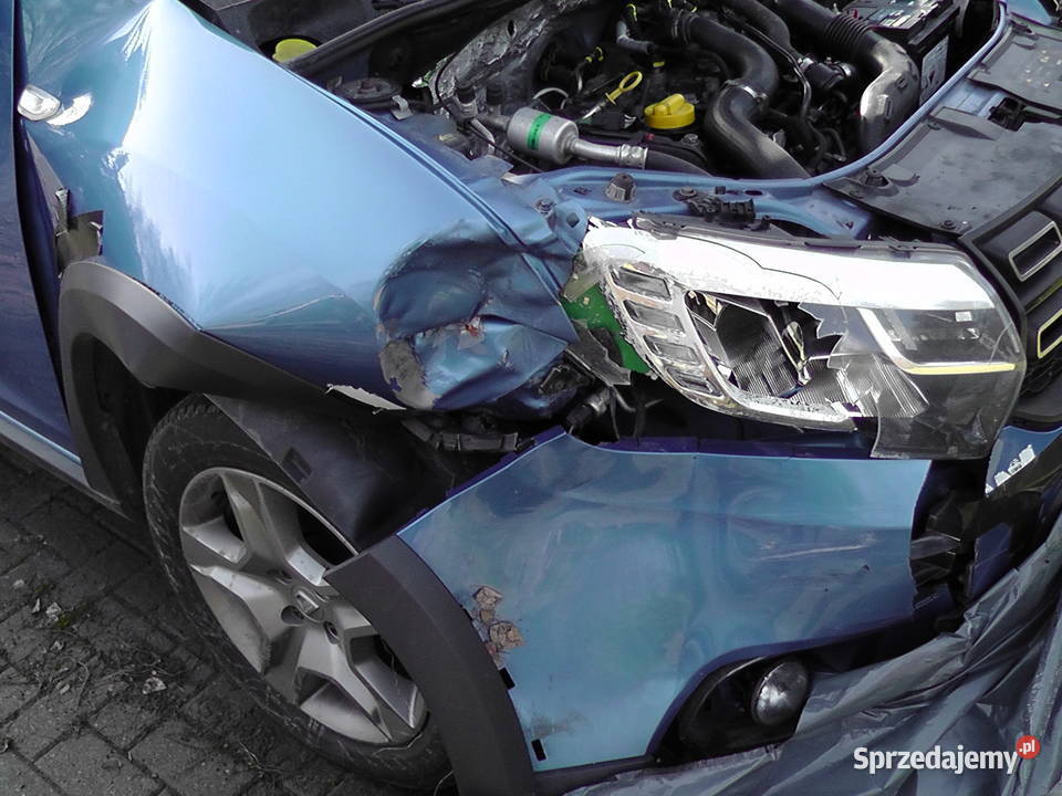 Dacia Sandero Stepway 2017r uszkodzony system Start-Stop Szczecinek