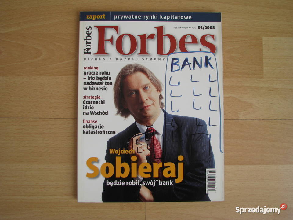 Forbes miesięcznik 2007r 2008r 2009r 2010r i Brzegi