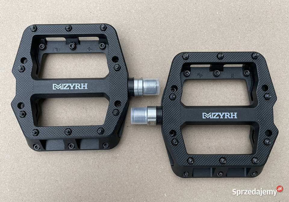 Pedały platformowe z pinami łożyska maszynowe uszczelnione