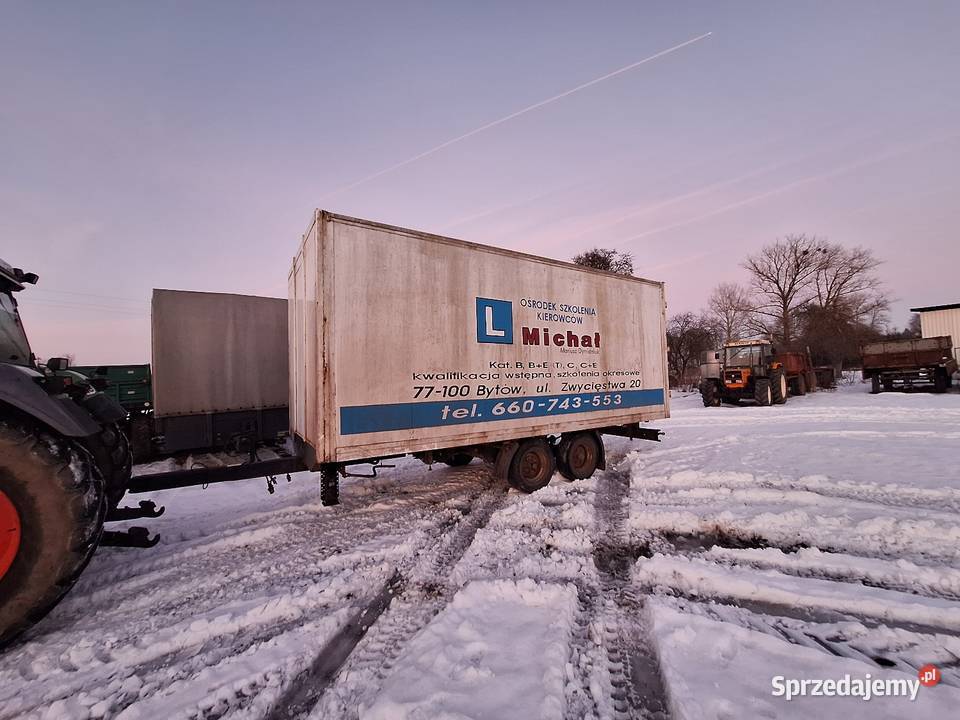 Przyczepa cieżarowa Borzytuchom sprzedam