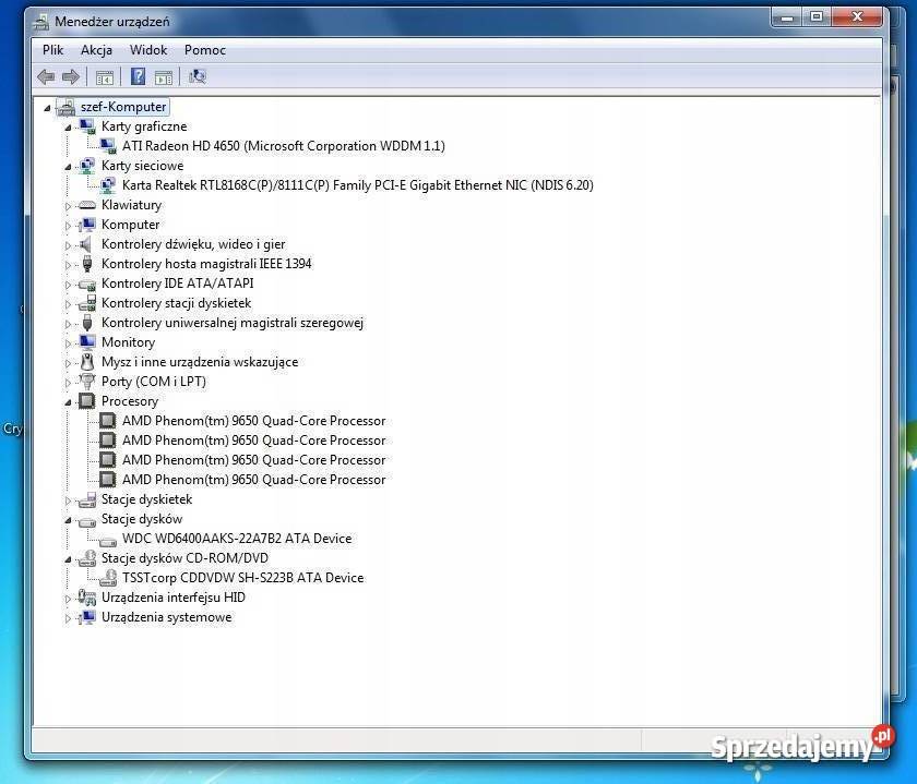 Wydajny Sprawny komputer gotowy do pracy nauki i mazowieckie Warszawa
