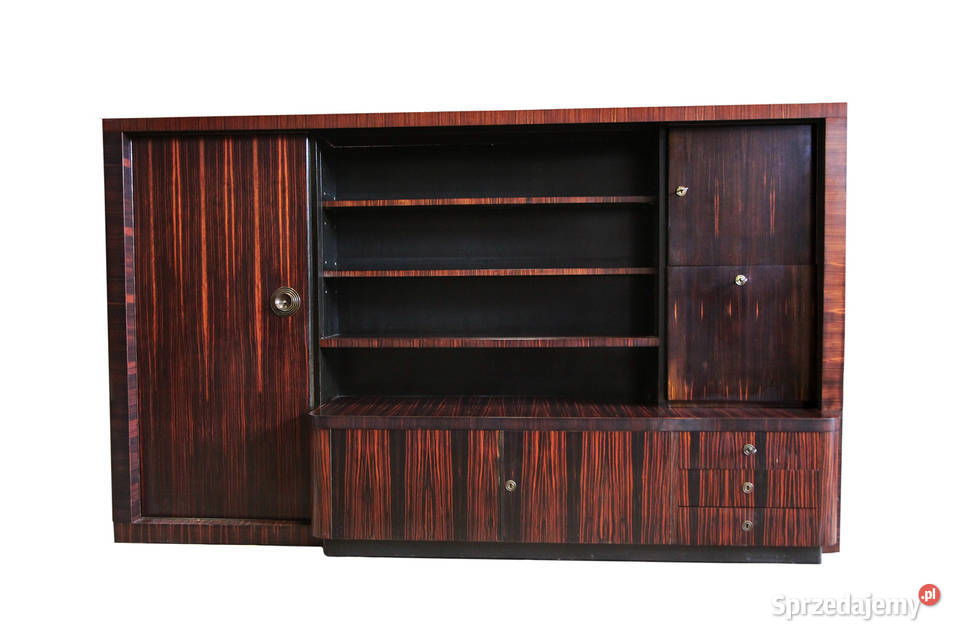 Komplet gabinetowy ART DECO Bruno Paul 1930 dolnośląskie