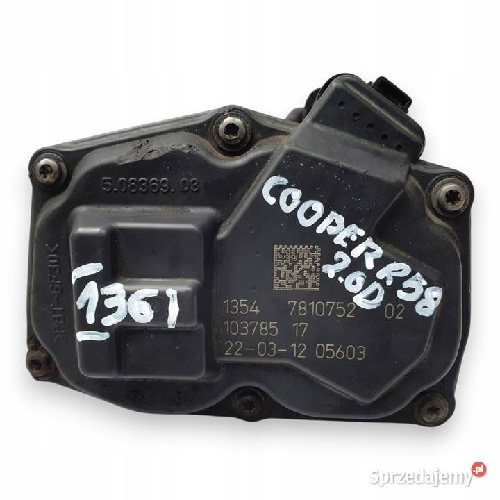 PRZEPUSTNICA Mini Cooper D SD R56 20 D 7810752 osobowe