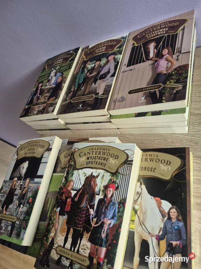 Seria Akademia Canterwood Jessica Burkhart 20 ISBN 9788327156990 Pozostałe dolnośląskie Lubin