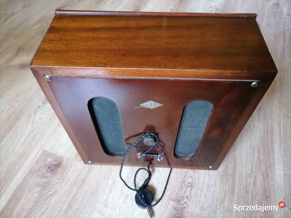 Stary głośnik radiowy z lat 20 tych Kraków