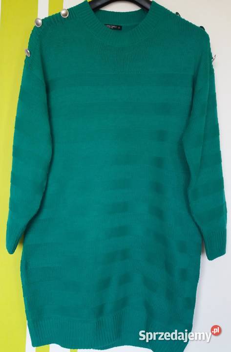 LXL4648 Zielony tunikosweter nowy Laura Torelli Gliwice sprzedam