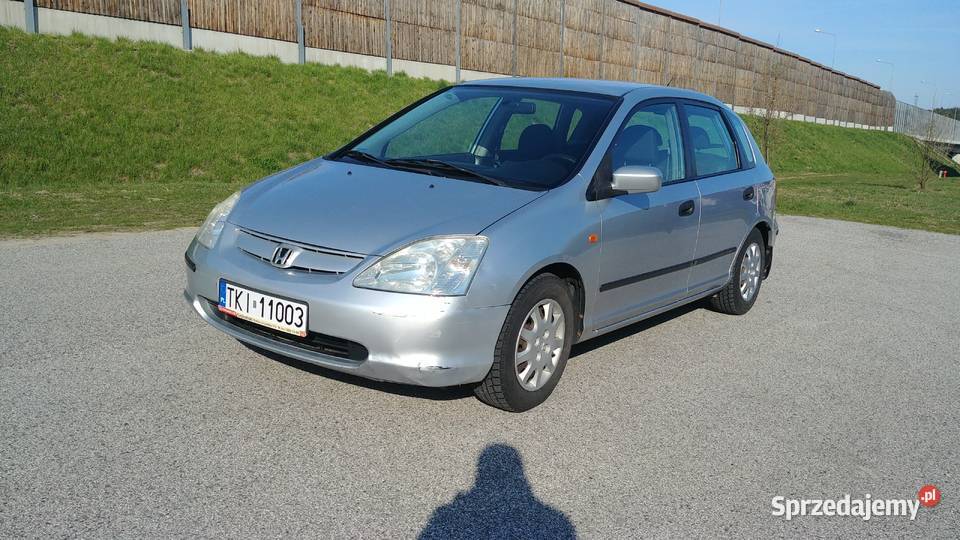 Honda Civic VII 14 5D LPG Samochody osobowe Kielce sprzedam