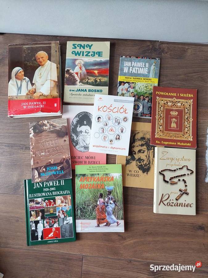 Sprzedam książki o tematyce religijnej Łódź