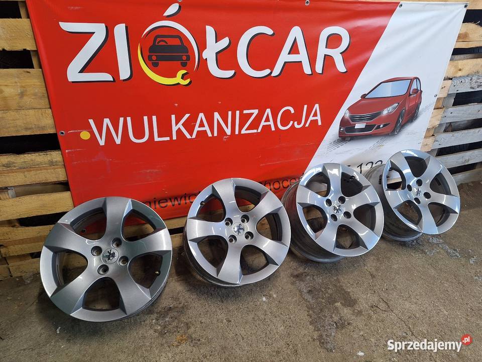 Alufelgi 4x108 17 ET29 PEUGEOT 3008 koła Choceń