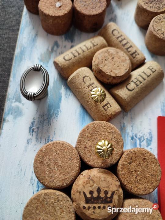 Deska korkowa na zapiski biżuterie biuro