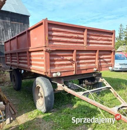 Przyczepa sztywna wywrotka D46 D47 D50 45t 6t Biała Podlaska