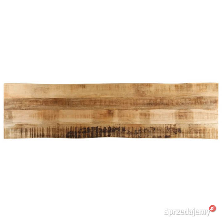 Blat stołu z naturalną krawędzią 160x40x25 Warszawa