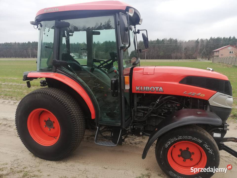 KUBOTA L 4240 4x4SADOWNICZY komunalnyL52405040 lubelskie