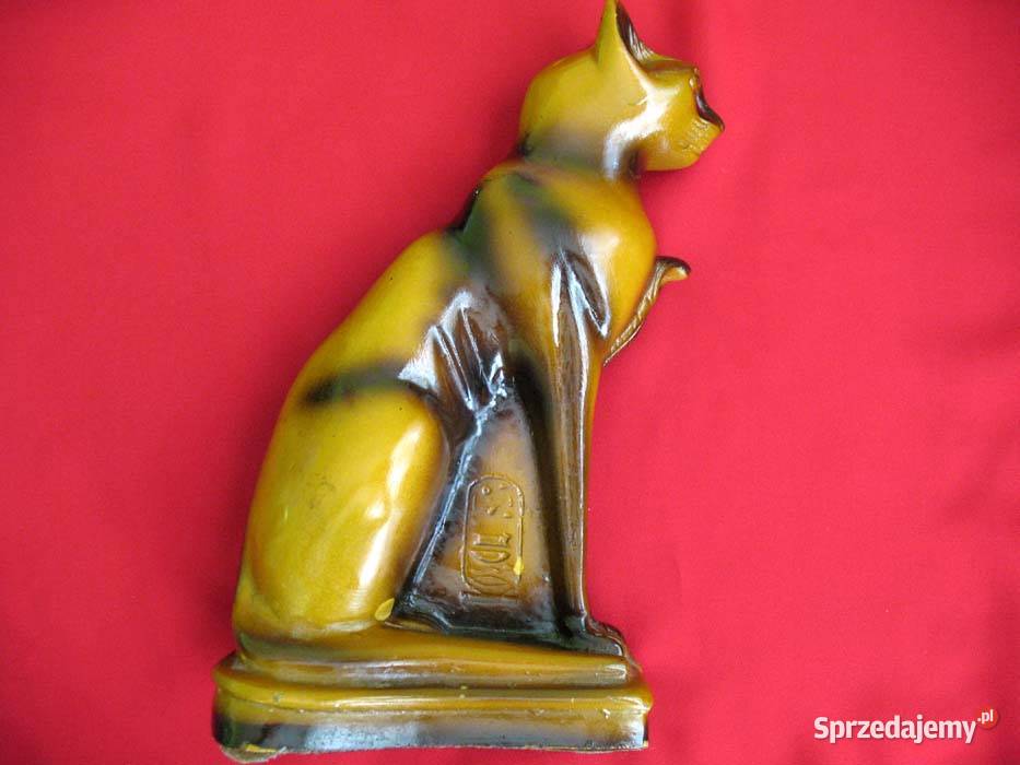 Kot Sfinks i kobra duża figurka ciężka 25 x 14 x Siedlce sprzedam