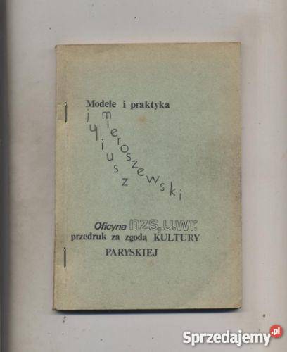 Mieroszewski J Modele i praktyka cz2 Pozostałe Szczecin