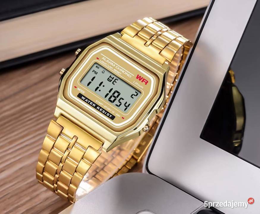 zegarek elektroniczny retro vintage w kolorze Kielce