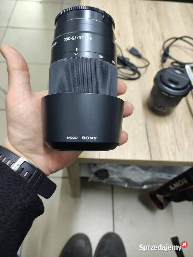 Sony Alpha 200 2 obiektywy torba ładowarka karta łódzkie Piotrków Trybunalski