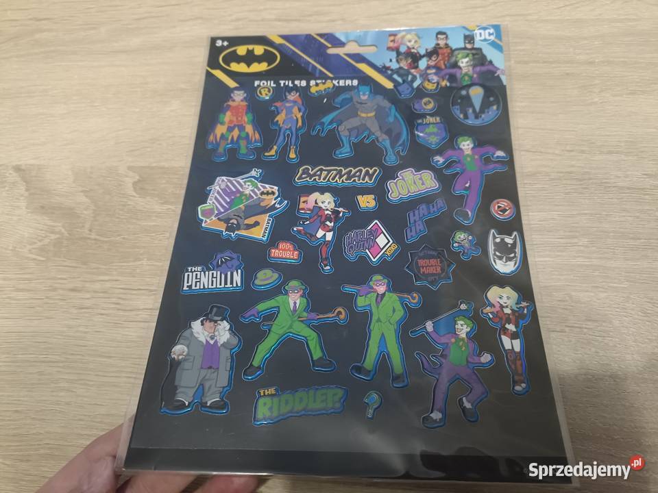 Naklejki wypukłe Batman 32 Pozostałe Kwidzyn