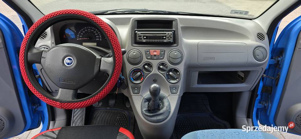 FIAT PANDA 11 BENZYNA EL WSPOMAGANIE CITY 2KPL benzyna Panda lubelskie Świdnik