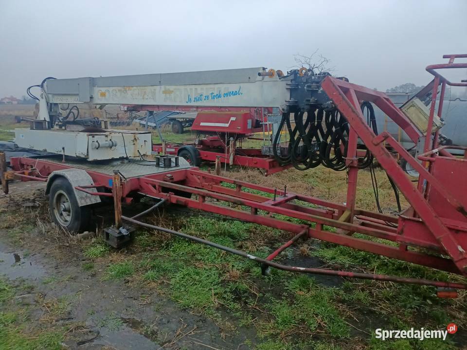 podnośnik koszkowy zwyżka Bobrowniki