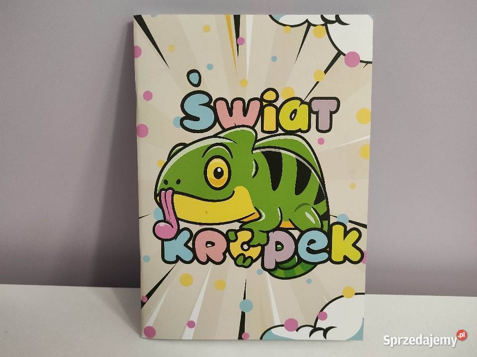 Świat kropek nowa książka kolorowanka miękka