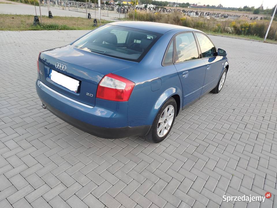 A4 B6 20 Benzyna Gaz sekwencja 2002 SEDAN A4