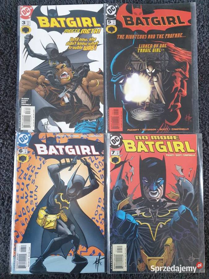 Batgirl kolekcja 32 oryginalnych komiksów DC USA pomorskie sprzedam