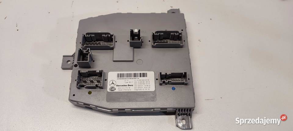 MERCEDES GLC W253 X253 MODUŁ STEROWNIK SAM osobowe Motoryzacja