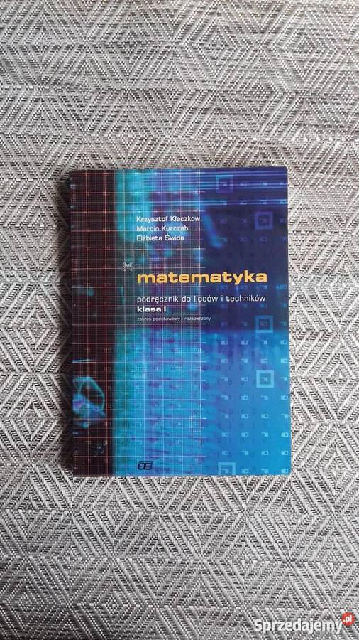 Matematyka liceum technikum podręcznik Małkinia Górna