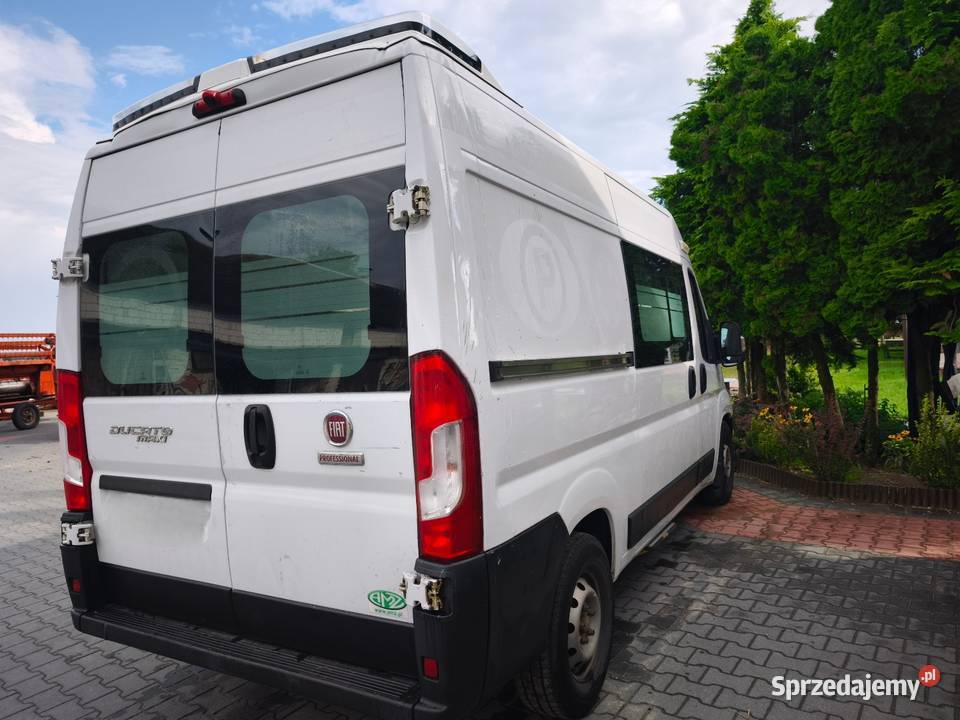 Fiat Ducato Maxi 2018R 23Multijet Zabudowa autoalarm Łomża