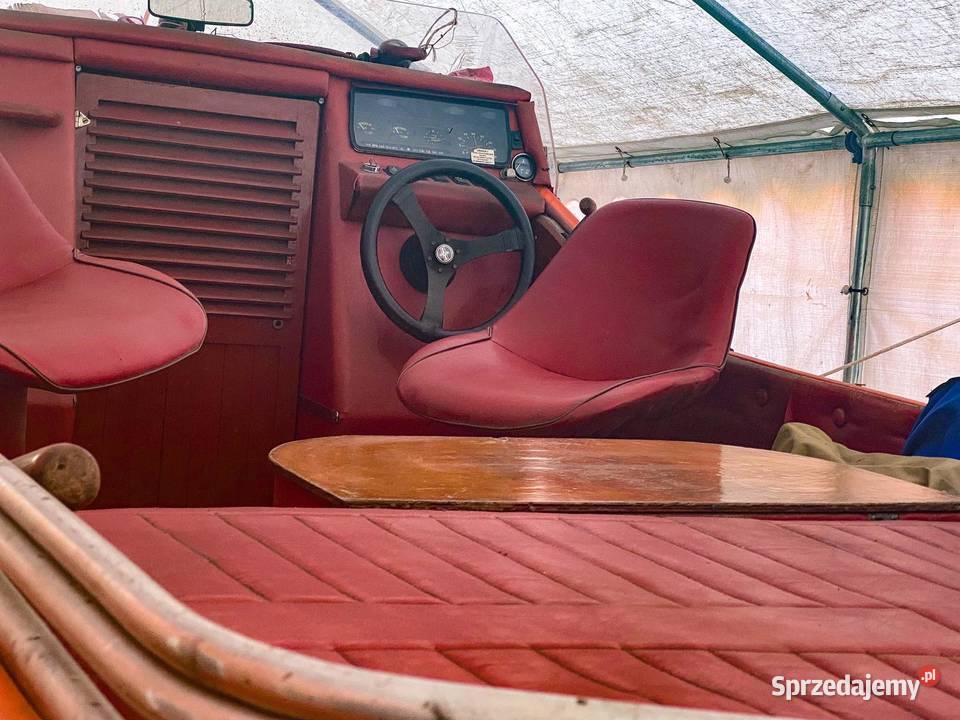 Łódź motorowa na zamówienie napęd strugowy V6 Opacz-Kolonia sprzedam